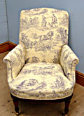 Antique French Upholstered Chair